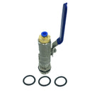 200L Steel Manual Valve Spigot Faucet, Outlet with Gasket One-piece Valve