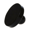 96mm Air Hockey Table Felt Pusher Mallet Goalies with 1pc 63mm Puck Black I2G7