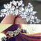 New Crystal Rhinestone Flower Women Hair Clip Headwear Hairpin Hair Accessories