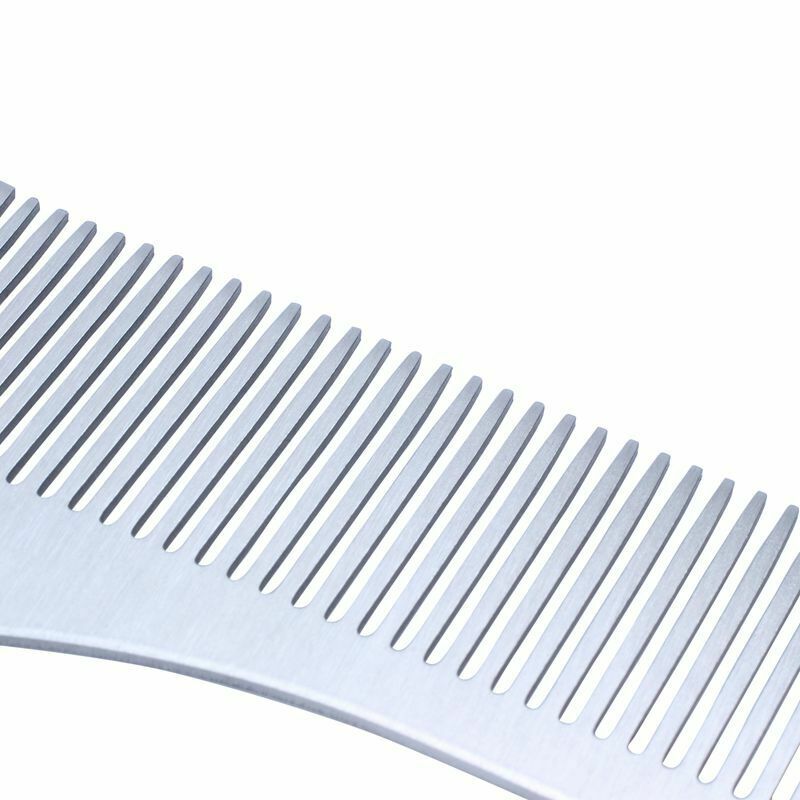Stainless Steel Beard Styling Shaping Template Comb Facial Hair Tool N6M2