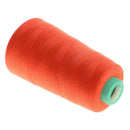 1500Yds Polyester Sewing Thread for Upholstery Outdoor Market Jeans Orange