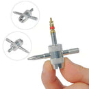 For Car Bike Tire Repair Valve Core Remover Screwdriver Stem Puller 4 Way Tool