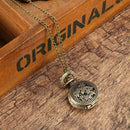 Personalised Engraved Bronze Dolphin Pocket Watch Men Significance Memorial D4D2
