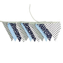 12 Flags 3.2m Dots Print Pennant Flag Bunting Wedding Festival Decor Banner