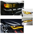 Golden Yellow 30x120cm Headlight Taillight Overlays Tint Vinyl Protective QZH