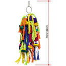 Large and Small Parrot Chewing Toys Parrot Cage Bite Toys Wooden Block Tear