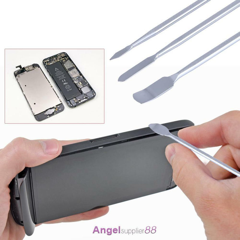 Universal 3 pcs/set Metal Spudger Mobile Phone Repairing Opening Tools