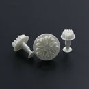 3pcs Snowflake Plunger Cutter Mold Sugarcraft Fondant Cake Decorating Tool SE Gw