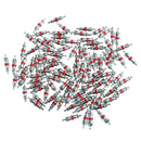 100Pcs Car Motorcycle Bicycle Alloy Tyre Tire Valve Stem Cores Fr Schrader Valve