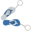 2Pcs Boat Floating Keychain Buoyant Foam Flip Flops Shaped Key Floats Key Ring%o