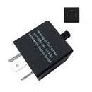 2Pcs JL-02 3 Pin LED Flasher Relay Car Turn Signal Indicator Blinker Lig UHJ