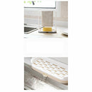 Kitchen Holder for Towel Sink Sponge Rack Shelf for Kitchen Bathroom Dish CSEAU