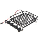 Roof-rack 1:10 RC Cars Roof Luggage LED Light Remote Control