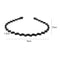 6pcs Spiral Hairstyle Accessories Simple Wavy Headband Hair Hoop Unisex Metal