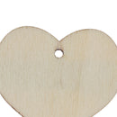 50pcs wooden heart patch Crafts Scrapbooking Supplies Handmade Graffiti ButtonsR