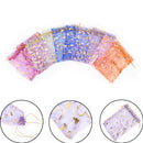 10 x18*13cm Xmas Chiffon Yarn Drawstring Bag Jewelry Gift Bags Pouch Wedding MO