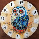 5D DIY Full Drill Diamond Painting Animal Wall Clock Cross Stitch Embroider