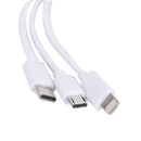Multiple USB Charging Cable 3in1 Data Cables Mobile Fast Charging For Androidslj