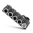 4-Way Multi-Socket Car Cigarette Lighter Dispenser Usb Power Adapter Charge