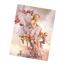 Ribbon Embroidery Cross Stitch Kits DIY Home Decor Embroidery Set 48*60cm,