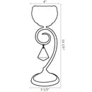 Golden Globe Pillar Crystal Bling Candle Tea Light Holder Wedding Decor 35cm