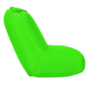Inflating Beach Camping Lounger Back Pillow Chair Air Bed Lazy Sofa Green