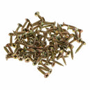 100X Plastic Glass Clips Mirror Screen Retainers Cabinet Furniture Fix Clip