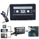 Car Auto Audio Cassette Adapter 3.5 Mm For MP3 MP4 CD DVD PDA Ipod