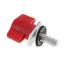 8pcs Hard Top Quick Removal Screw Fastener Kit for Jeep Wrangler 95-16 Red