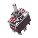 5X(AC 250V/15A 125V/20A ON/OFF/ON 3 Position DPDT Momentary Toggle Switch U6W9)
