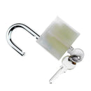 50mm Luminous Padlock Acrylic Fluorescence Padlock Industrial Safety Lock