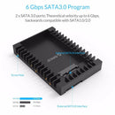 High Speed Support SATA 3.0 2.5" to 3.5" SATA HDD / SSD Hard Drive Adapter Caddy