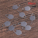 10PCS Sim Card Tray Removal Eject Pin Key Tool Stainless Steel Needle.ES