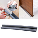 3Pieces Flexible Draught Excluder Window Door Seal Strip Soundproof Rubber