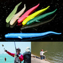10X 70mm Silicone Lure For Fishing SoftBait Worm artificial Carp Fishing TackleZ