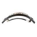 3Pcs Large Rhinestone Barrettes Women Hair Pins Automatic Hair Clip Ladies