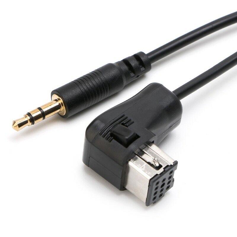 Car Radio Audio Aux Cable MP3 Input Adapter for Pioneer Headunit IP-BUS New