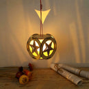Pentagon Chinese Knot Crafts Luminous DIY Lantern Rope Hanging Ornaments