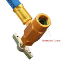 R134A Car Ac Refrigerant Charge Hose Kit Recharge Hose With Gauge,A/C 1/2 R N1B1
