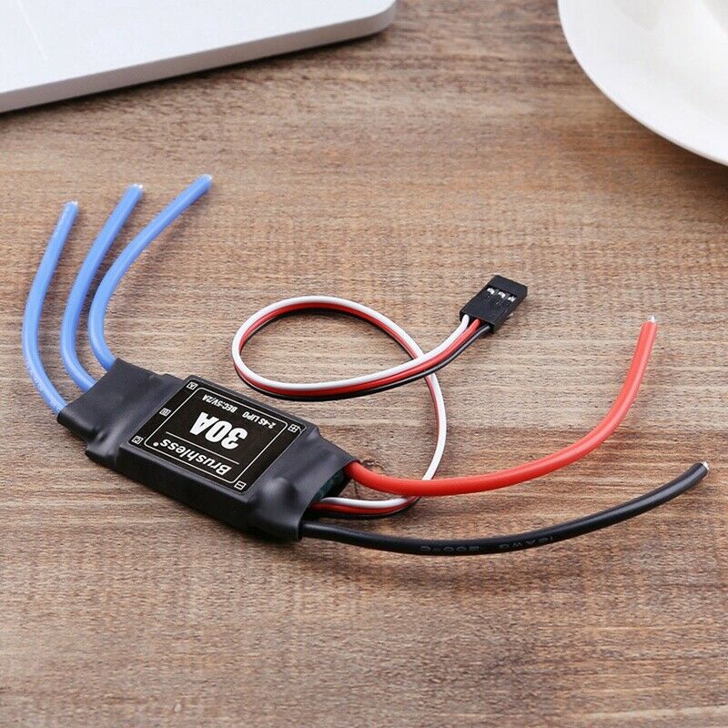 2-4S Lipo 30A Brushless Esc High Refresh Rate For Multi-Axle Aircraft Copte K8O4