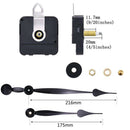 Quartz DIY Wall Clock Movement Mechanism Repair Parts Replacement Kit Large