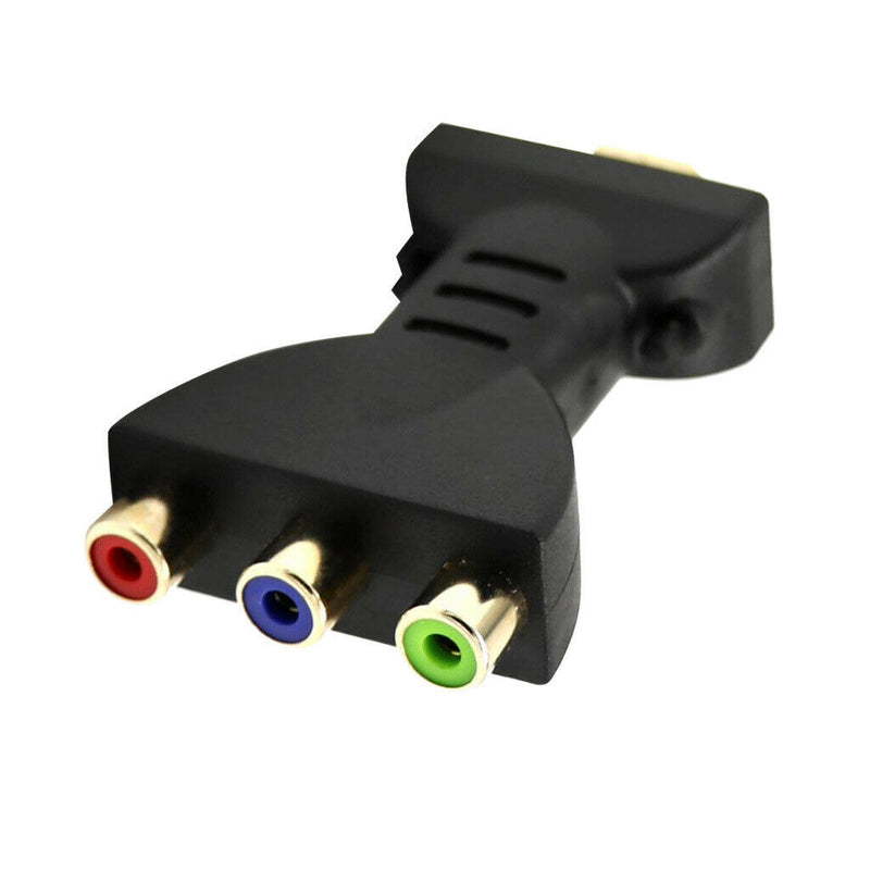 4Pcs HDMI Male to 3RCA Video Audio AV RGB Component Converter Adapter For HDTV