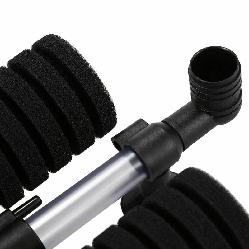 Aquarium Fish Biochemical Sponge Filter Bio Air Pump Practical Useful Tank  Z2K7