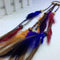 Feather tiara hair accessories small braid hair ring NEW Best W8U7 F9N8 K0S Q1B1