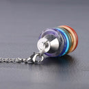 Natural Stone Crystal Pendulum Healing Chakra Wicca Dowsing Reiki Penda BGN
