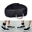 D-ring ankle anchor strap belt multi gym cabl attachment thigh leg pulleyStra OZ