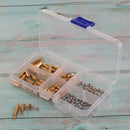124 Pcs/Lot M2.5 Hex Brass Spacer Standoff Screw DIY Accessories Tool for
