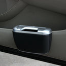 Car Interior Trash Can Rubbish Waste Garbage Dust Box Bin Storage Holder New