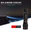 Portable 600LM P8 LED Flashlight Outdoor Torch Built-in Battery USB Charger