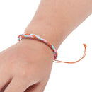 Fashion Natural Stone Charms Anklets Bracelets Set For Women Handmade Strin